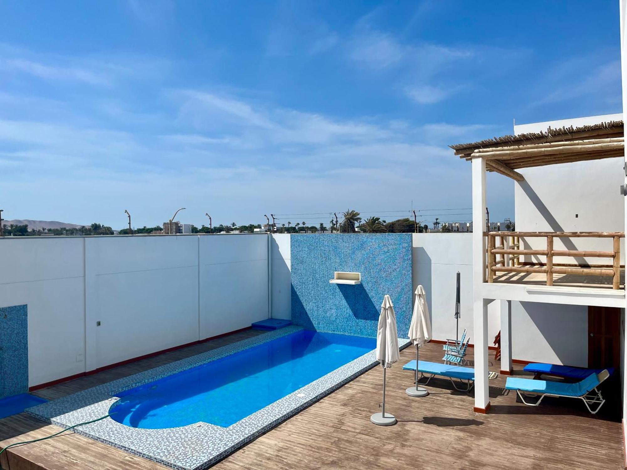 Caihuayna Apart Hotel Paracas Ngoại thất bức ảnh